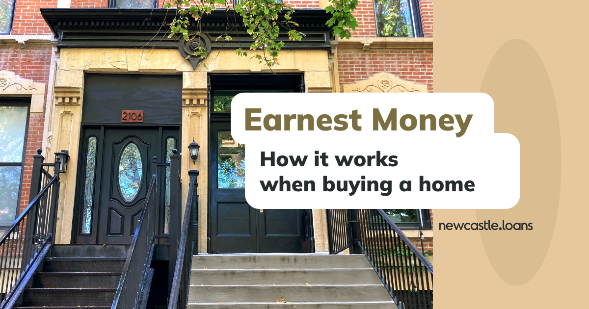 Earnest money buying on sale a house